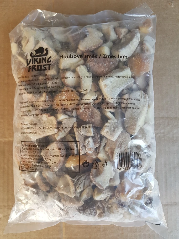 Houby - směs 1kg