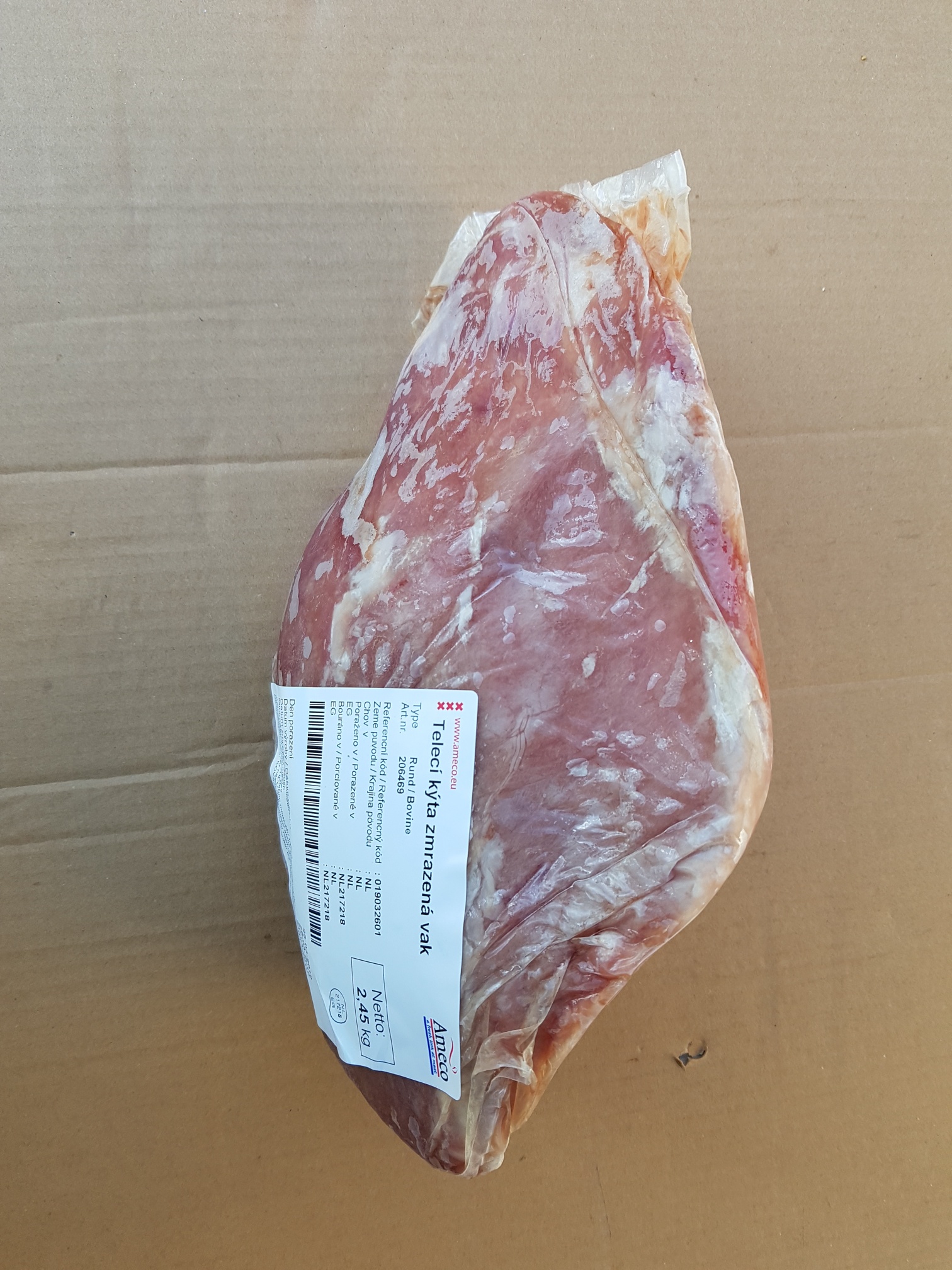 Telecí kýta  cca 1,5kg mražená