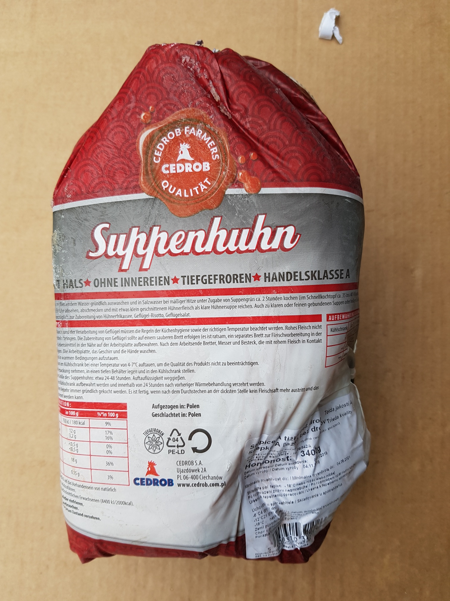 Slepice těžká 3,2kg