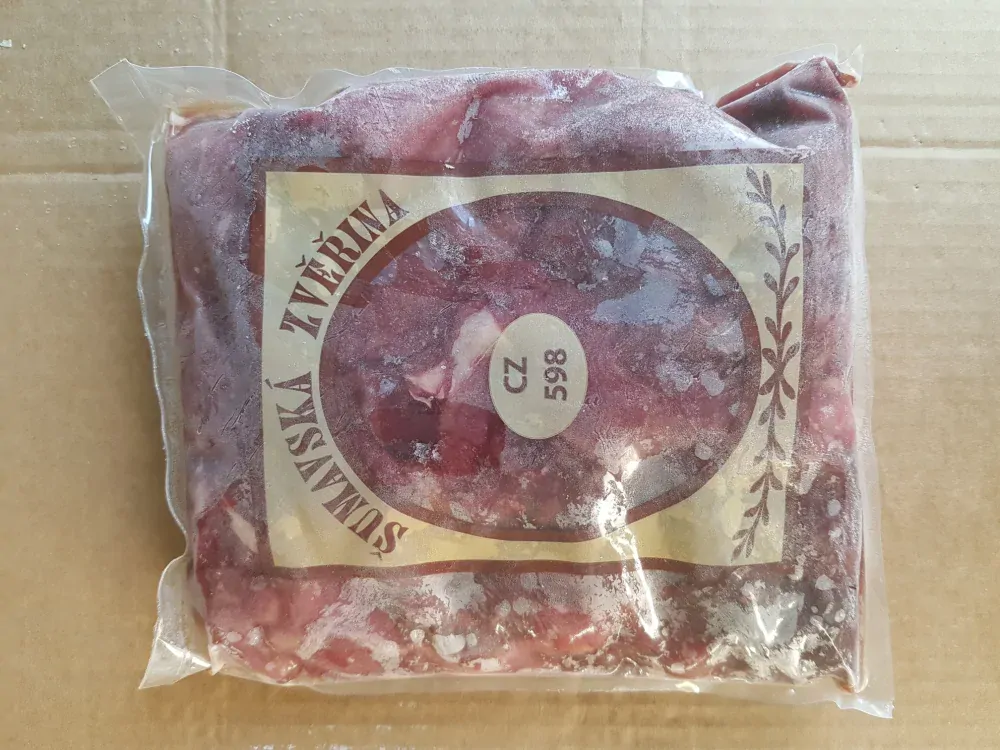 Kančí kostky na guláš 1 kg