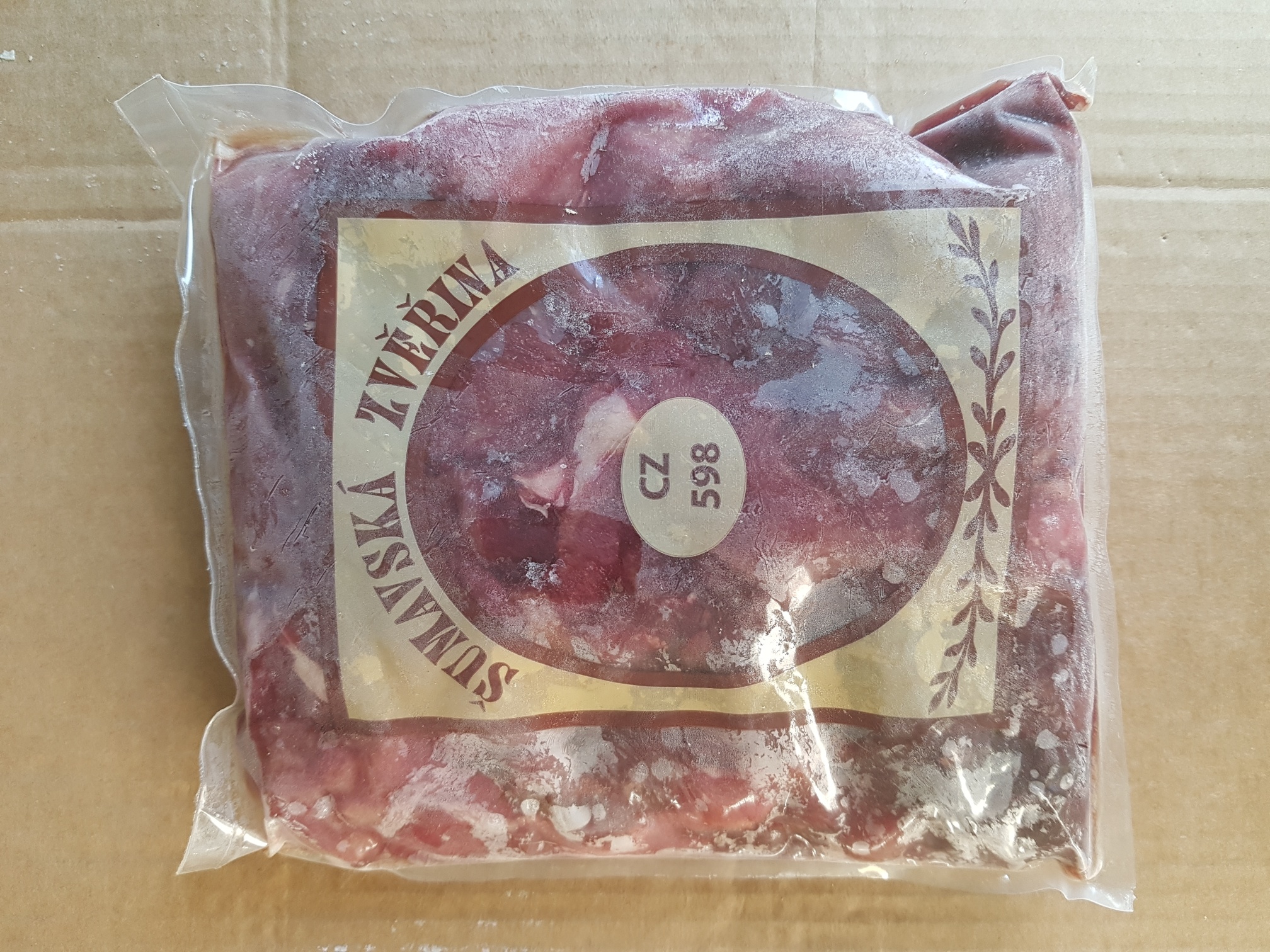 Srnčí kostky na guláš 1kg
