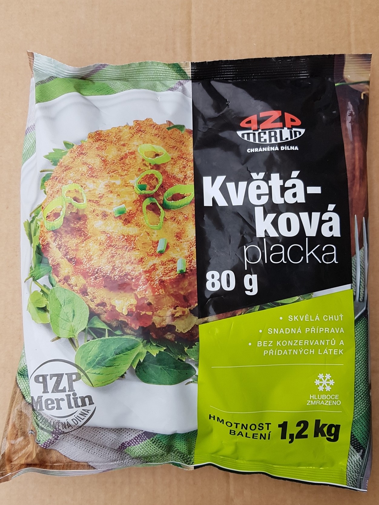 Květákové placičky 80g/ks  15ks/kar