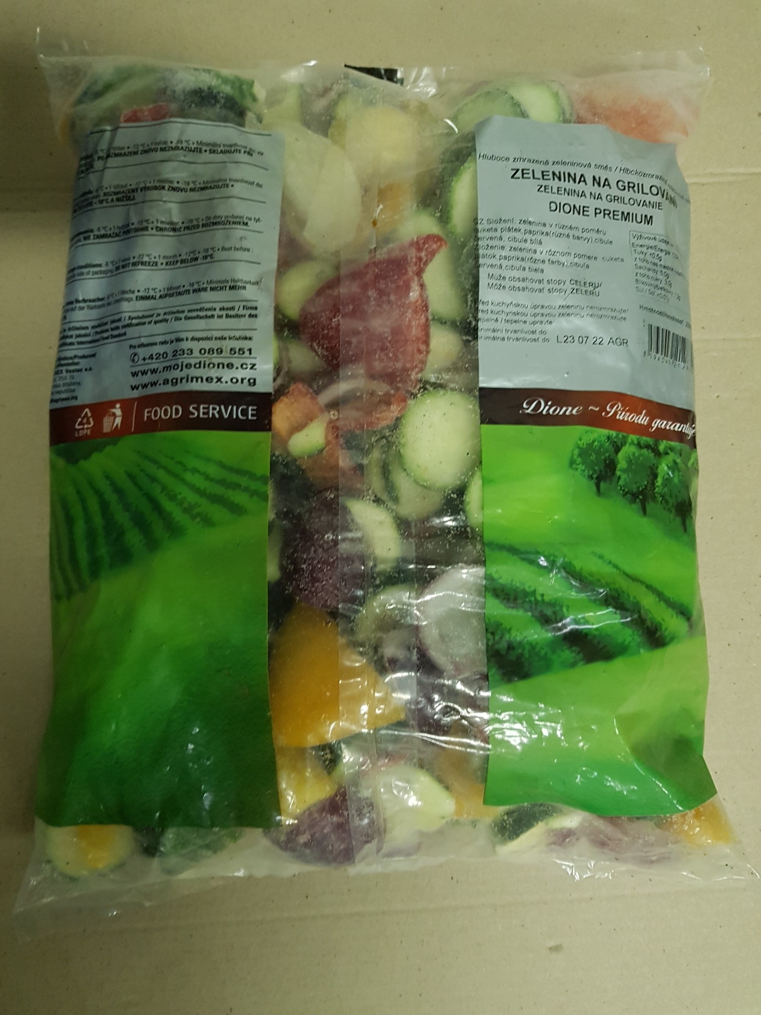 Zelenina na grilování 2,5kg