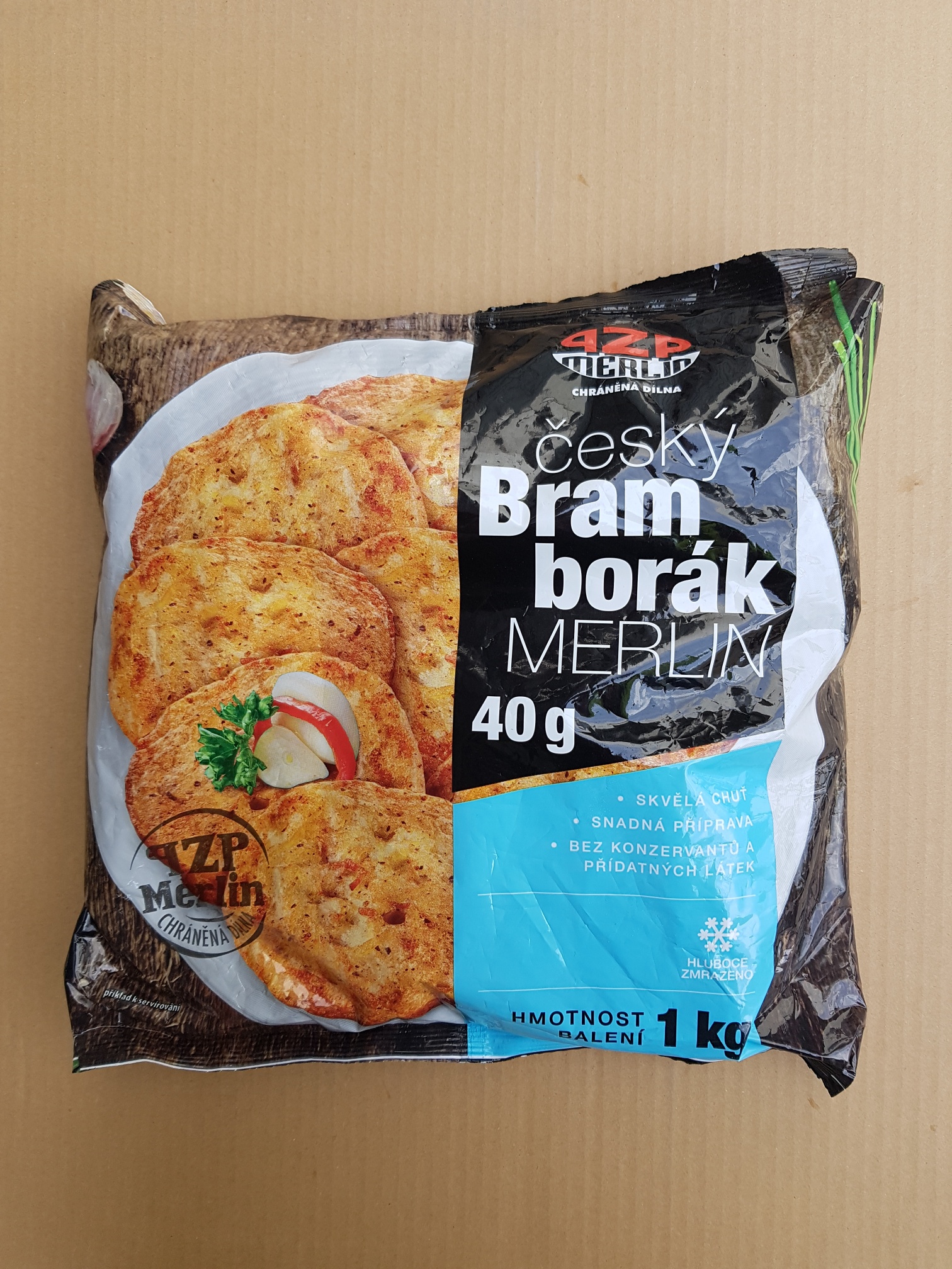 Bramboráčky Merlin 40g/ks  1 kg
