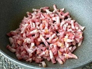 Anglická slanina - kostičky 