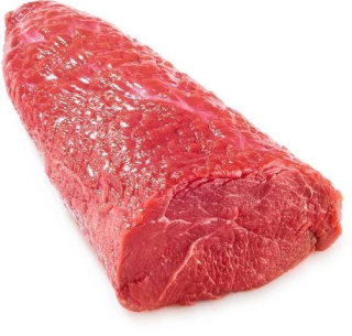 Hovězí svíčková falešná kulatá plec cca 2 kg mražená